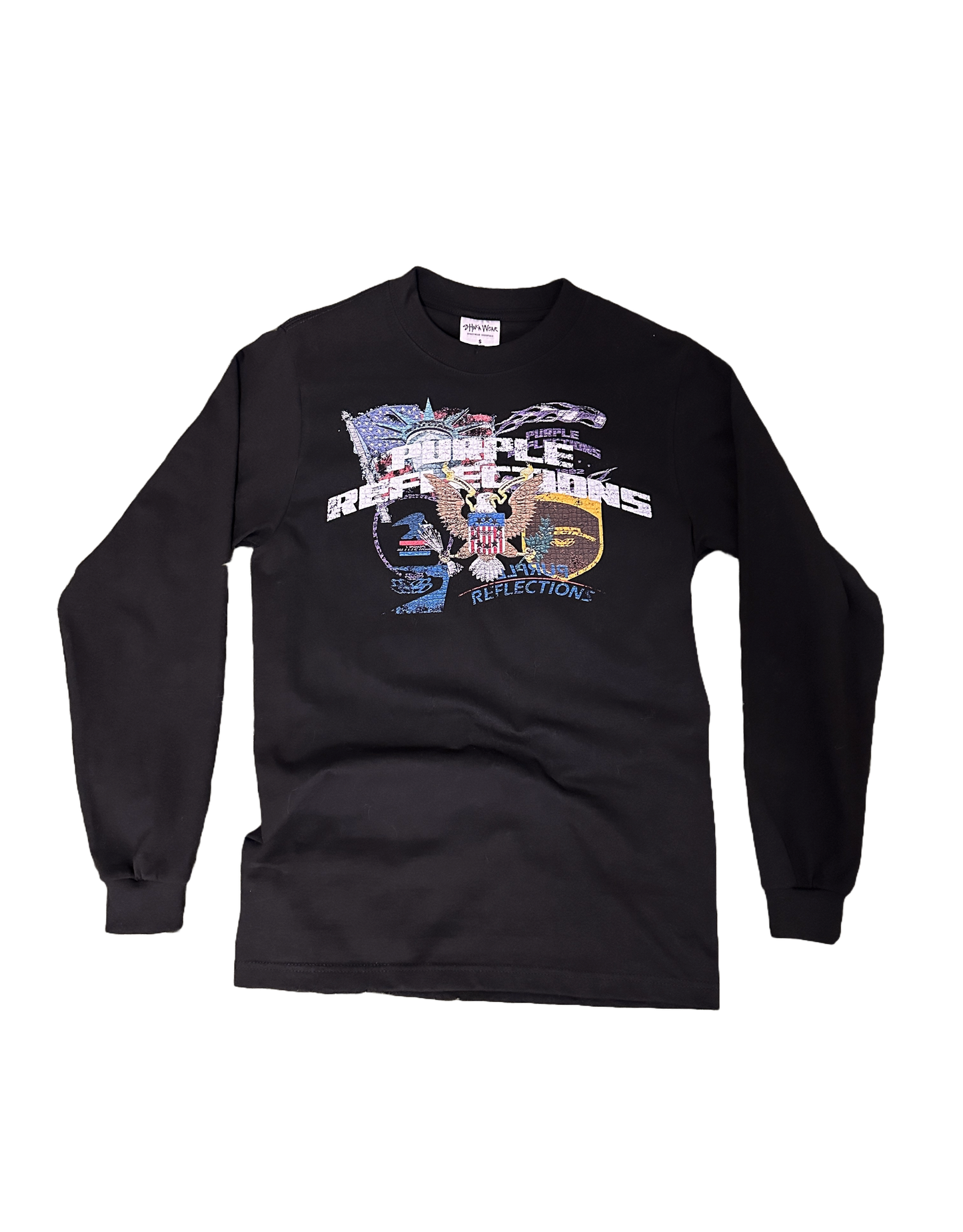 BLACK USA LONGSLEEVE