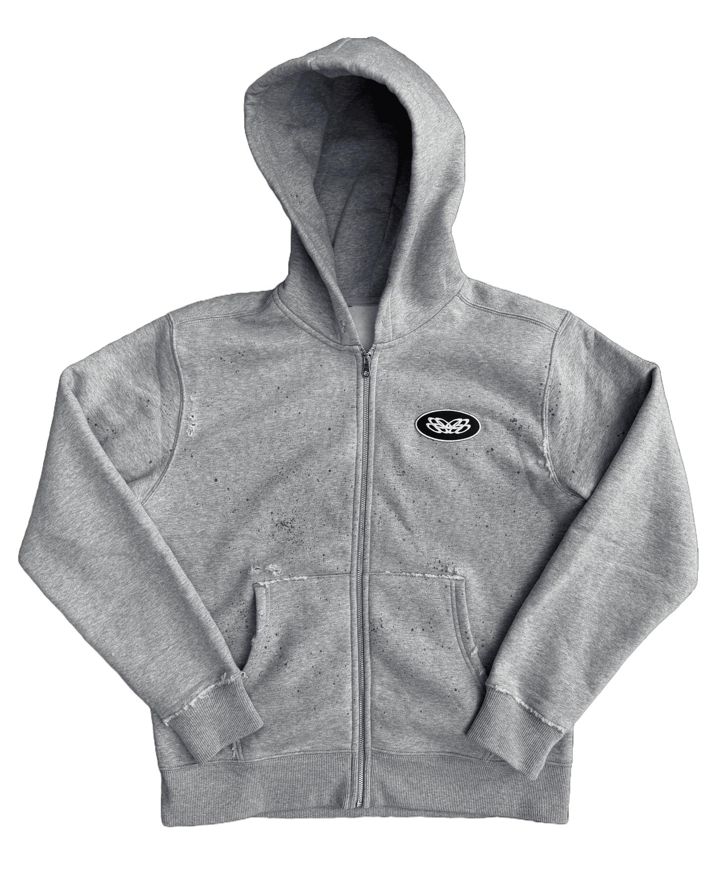 PURPLE SPLAT ZIP UP