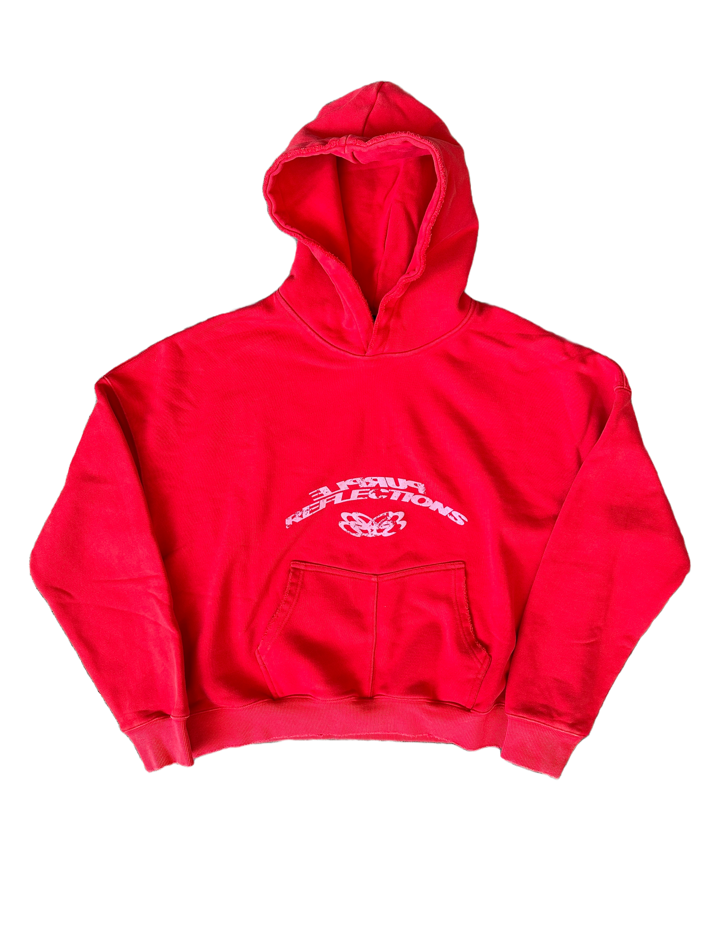CHERRY SHADOW-ZIP PULLOVER