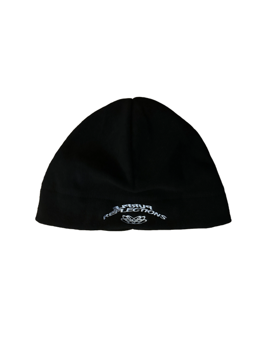 ONYX EMBROIDERED FLEECE SKULL CAP